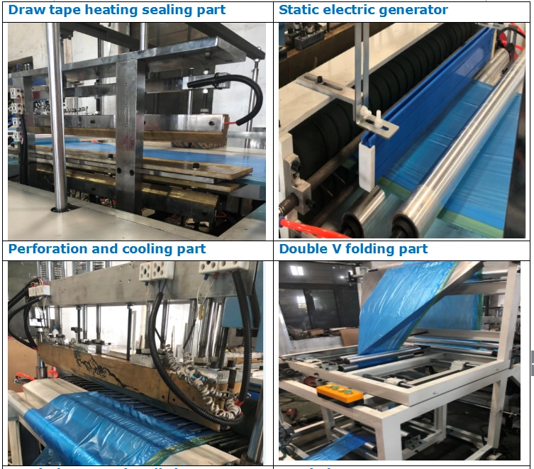 Biodegradable Plastic Rolling Garbage Bag Making Machine
