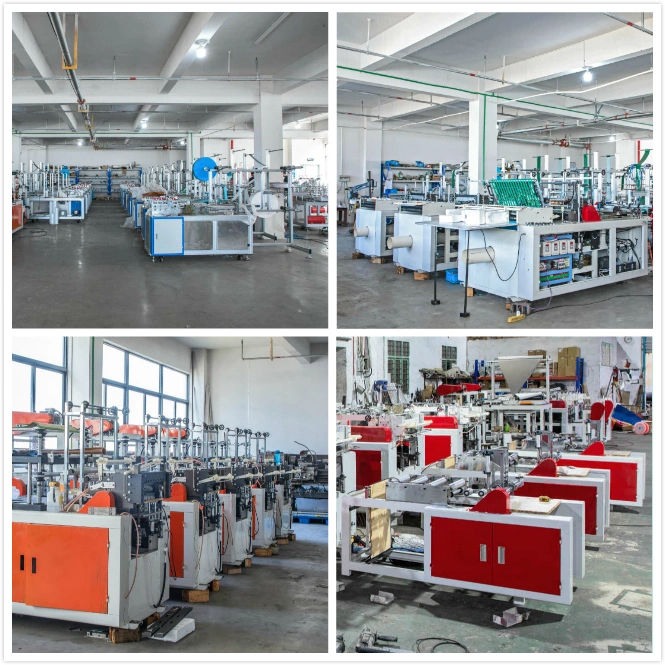 on Roll Plastic Suit Cover Bag Making Machine