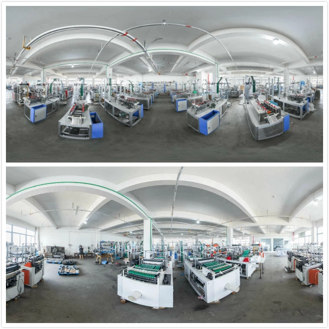 on Roll Plastic Suit Cover Bag Making Machine