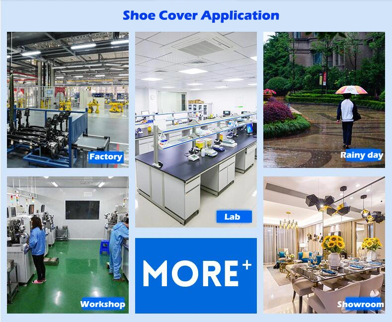 सब्सट्रेट गैर बुना जूता कवर बनाने की मशीन सीई कक्षा III 3