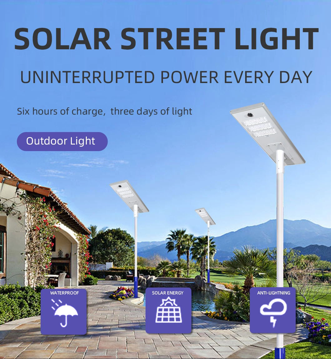 High Brightness Separated design 400 Watt LED Solar Street Light