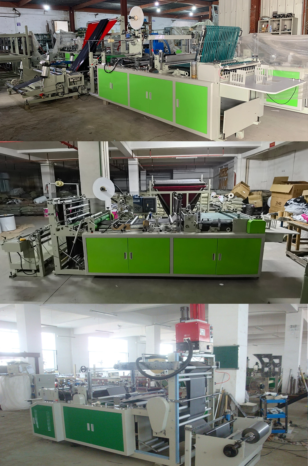 Automatic Multifunction PE Courier Bag Making Machine with Glue Disconnect