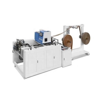 सीई सर्टिफिकेट के साथ ऑटोमैटिक लैमिनेटेड हैंडल पेपर बैग मेकिंग मशीन 220V