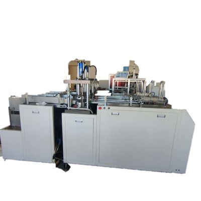 डिस्पोजेबल लंच बॉक्स कार्टन मशीन गर्म पिघल चिपकने वाली प्रक्रिया