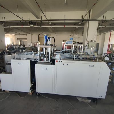 डिस्पोजेबल लंच बॉक्स कार्टन मशीन गर्म पिघल चिपकने वाली प्रक्रिया