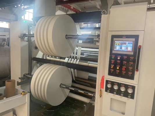 1350 मिमी टेप स्लिटर रिवाइंडर हाई स्पीड 30g/M2~350g/M2