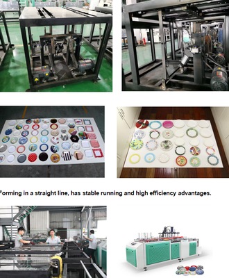 600Y Hydraulic Paper Plate Machine with molds and aluminum foil plate making