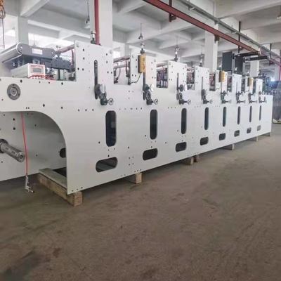 HJ 6-600 फ्लेक्सो पेपर शॉपिंग बैग बनाने की मशीन#380V 50HZ चार रंग फ्लेक्सो प्रिंटिंग मशीन 220V