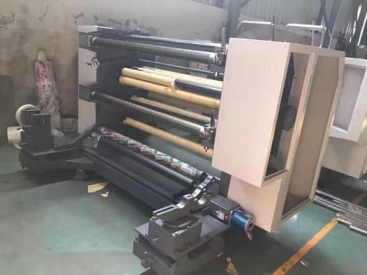 10-600 मीटर / न्यूनतम एल्यूमिनियम फोइल स्लीटिंग मशीन पीईटी ओपीपी सीपीपी