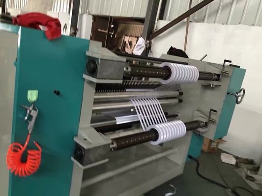 10-600 मीटर / न्यूनतम एल्यूमिनियम फोइल स्लीटिंग मशीन पीईटी ओपीपी सीपीपी