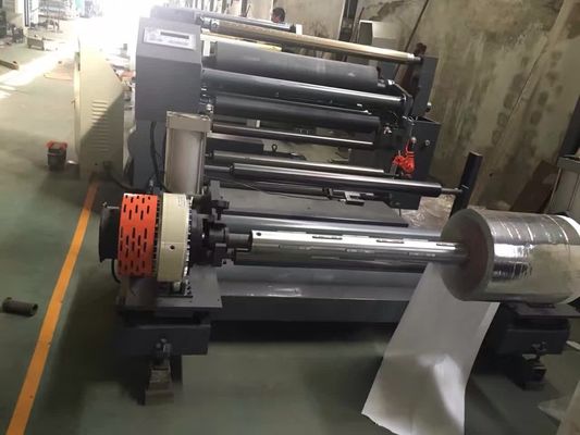 10-600 मीटर / न्यूनतम एल्यूमिनियम फोइल स्लीटिंग मशीन पीईटी ओपीपी सीपीपी