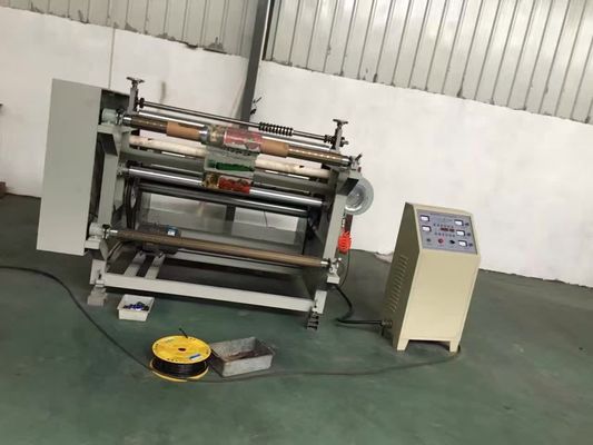 10-600 मीटर / न्यूनतम एल्यूमिनियम फोइल स्लीटिंग मशीन पीईटी ओपीपी सीपीपी