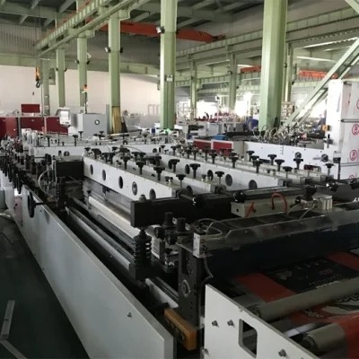 स्वचालित हाई स्पीड 3 साइड सील पाउच बनाने की मशीन