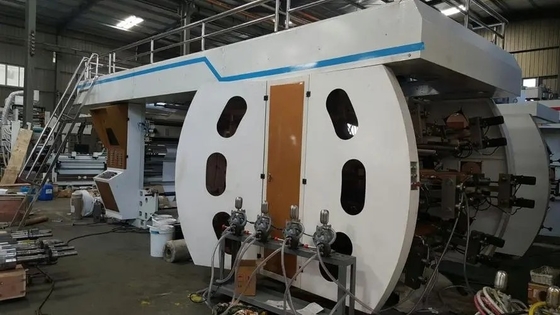 हाई स्पीड 4 कलर फ्लेक्सो प्रिंटिंग मशीन CI 220V 380V