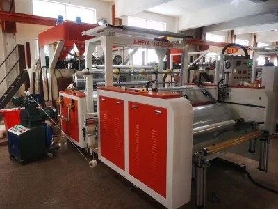 प्लास्टिक फिल्म एक्सट्रूडर मशीन डबल लेयर पॉलीथीन स्ट्रेच