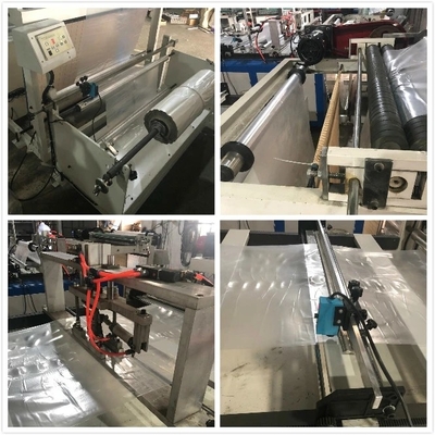 220V 50HZ ऑन रोल प्लास्टिक सूट कवर बैग बनाने की मशीन स्टेटिक इलेक्ट्रिक एलिमिनेशन के साथ #सूट कवर पेपर कैरी बैग बनाएं