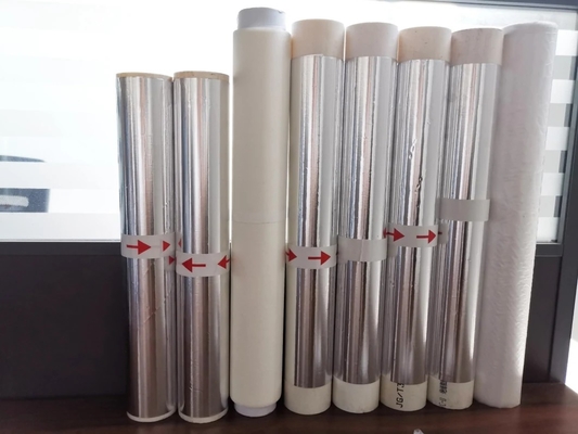 एल्यूमिनियम फोइल स्वचालित स्लीटिंग और रीवाइंडिंग मशीन 350 मीटर / मिन सिलिकॉन पेपर