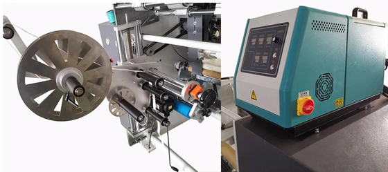 एल्यूमिनियम फोइल स्वचालित स्लीटिंग और रीवाइंडिंग मशीन 350 मीटर / मिन सिलिकॉन पेपर