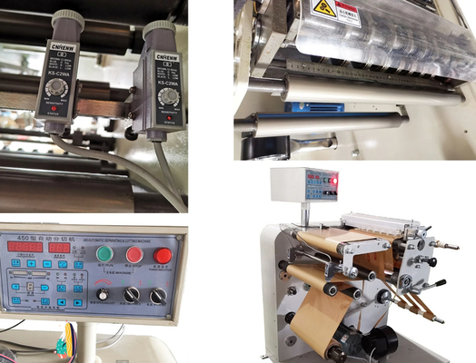 220V पेपर रोल स्लिटर रिवाइंडर