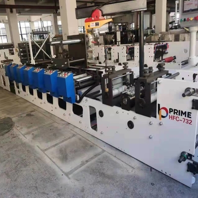 7.5KW 380V हाई स्पीड फ्लेक्सो प्रिंटिंग मशीन 10-80m / Min
