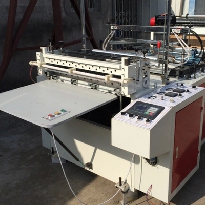 220V 50HZ ऑन रोल प्लास्टिक सूट कवर बैग बनाने की मशीन स्टेटिक इलेक्ट्रिक एलिमिनेशन के साथ #सूट कवर पेपर कैरी बैग बनाएं