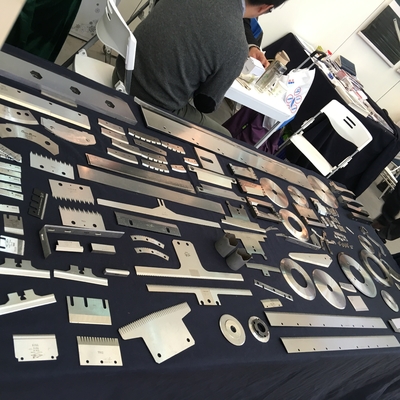 मेटल कटिंग स्लीटिंग रिवाइंडर मशीन पेपर रोल ब्लेड्स 3.7KW