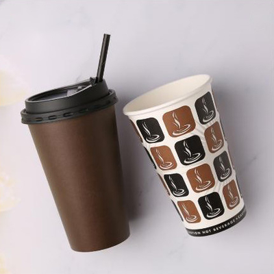 स्वचालित क्राफ्ट पेपर कप मशीन 380g / M² 16OZ हाई स्पीड